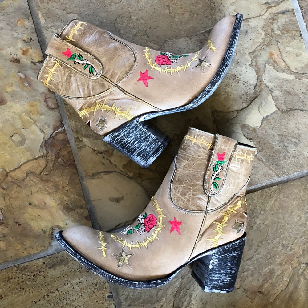 🍃💕NIB MEXICANA by Old Gringo Leather Ankle Boot